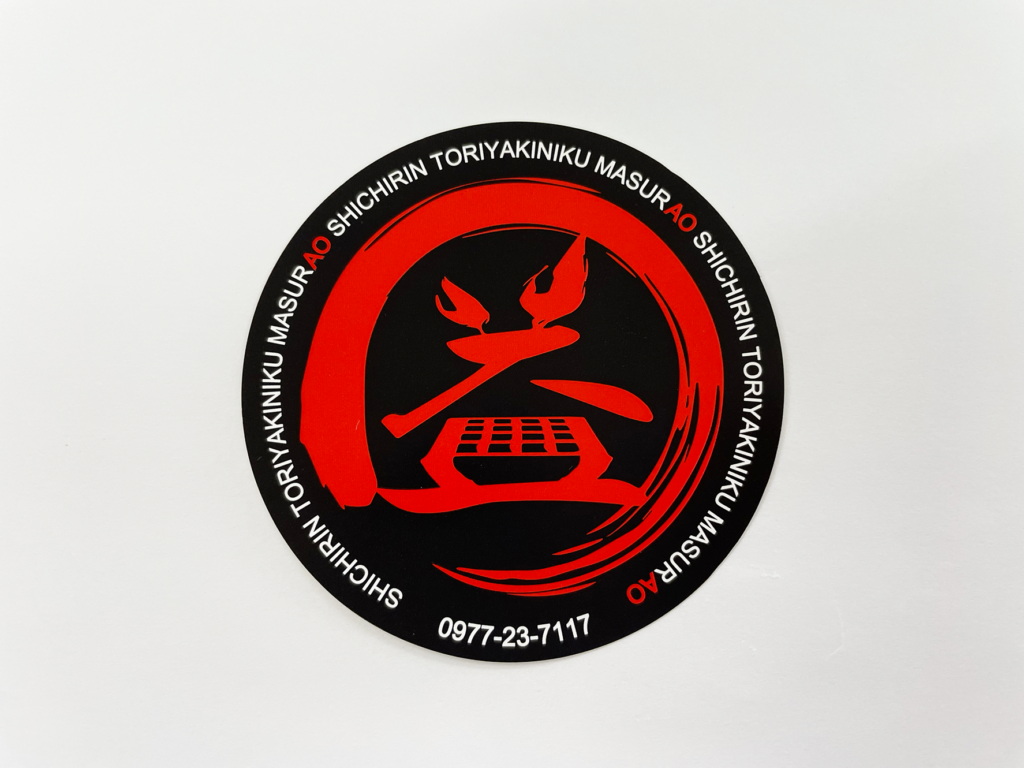 テイクアウト用ラベル