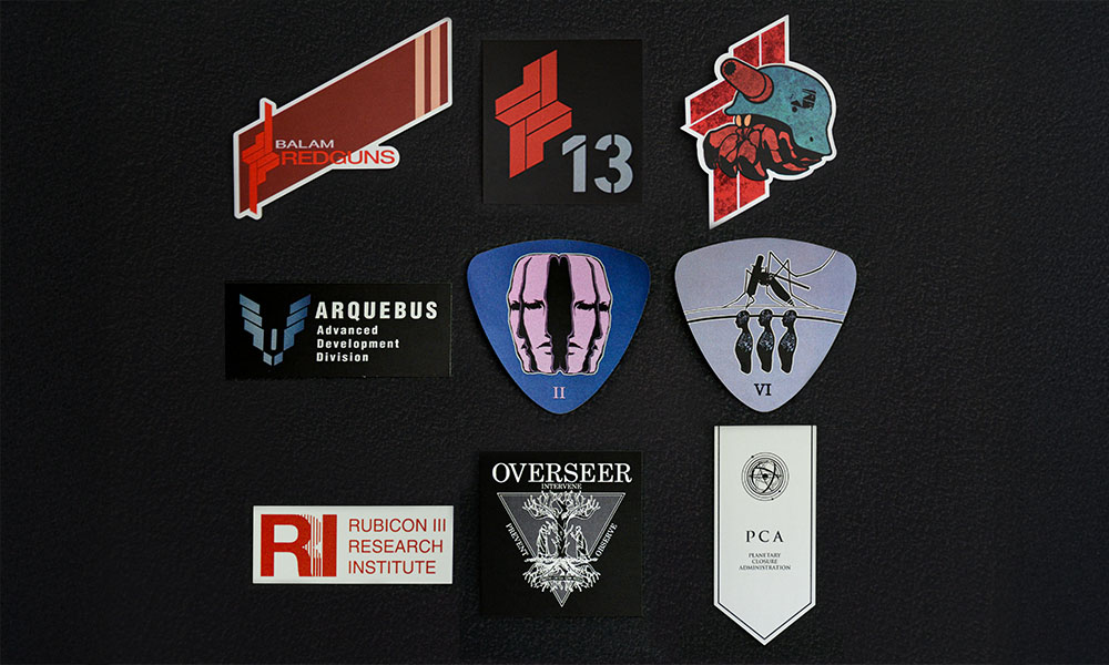 ARMORED CORE VI FIRES OF RUBICON_メタルステッカーパック_製造会社_シール_ステッカー