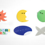 graf様がデザインした体験型イベント『MIDORI FES. 2025』の限定ノベルティ積層ステッカー全6種