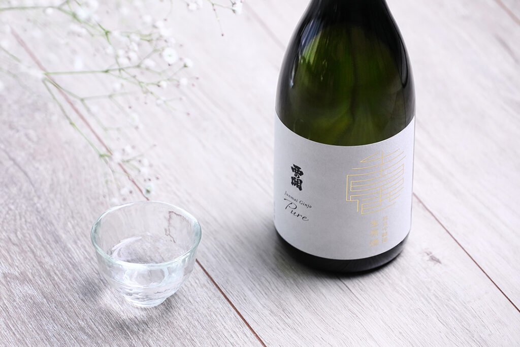 西の関 Junmai Ginjo Pure ラベル